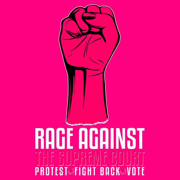 Rage Against The Spreme Court Protest Fight Back Vote Poster