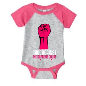 Rage Against The Spreme Court Protest Fight Back Vote Infant Baby Jersey Bodysuit