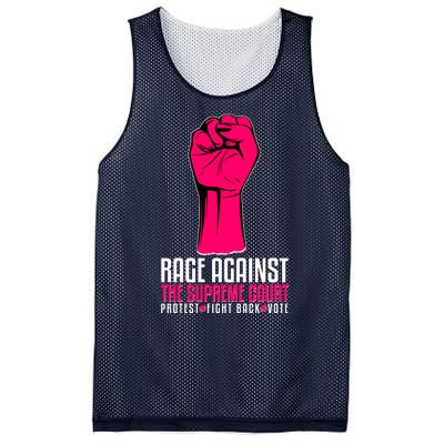 Rage Against The Spreme Court Protest Fight Back Vote Mesh Reversible Basketball Jersey Tank