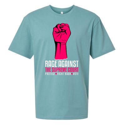 Rage Against The Spreme Court Protest Fight Back Vote Sueded Cloud Jersey T-Shirt