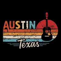 Retro Austin Texas Guitar Music Cooling Performance Crew T-Shirt