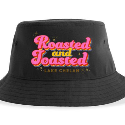Roasted and Toasted Graphic Sustainable Bucket Hat