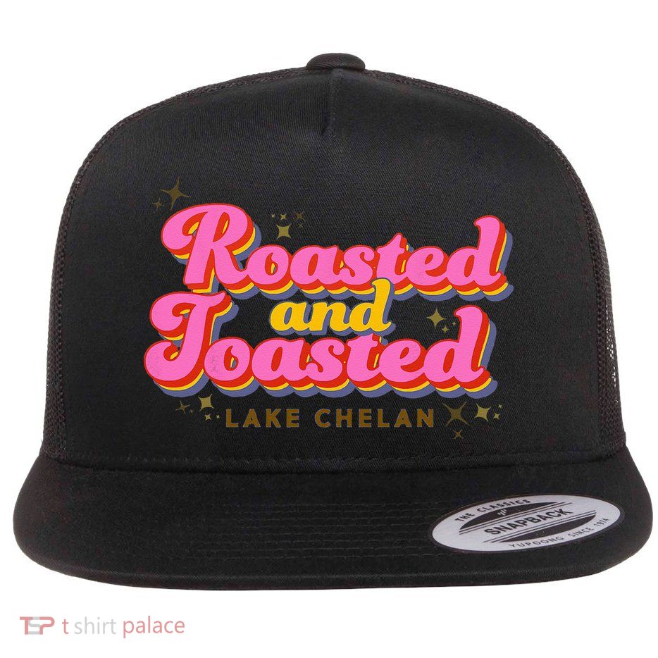 Roasted and Toasted Graphic Flatbill Hat