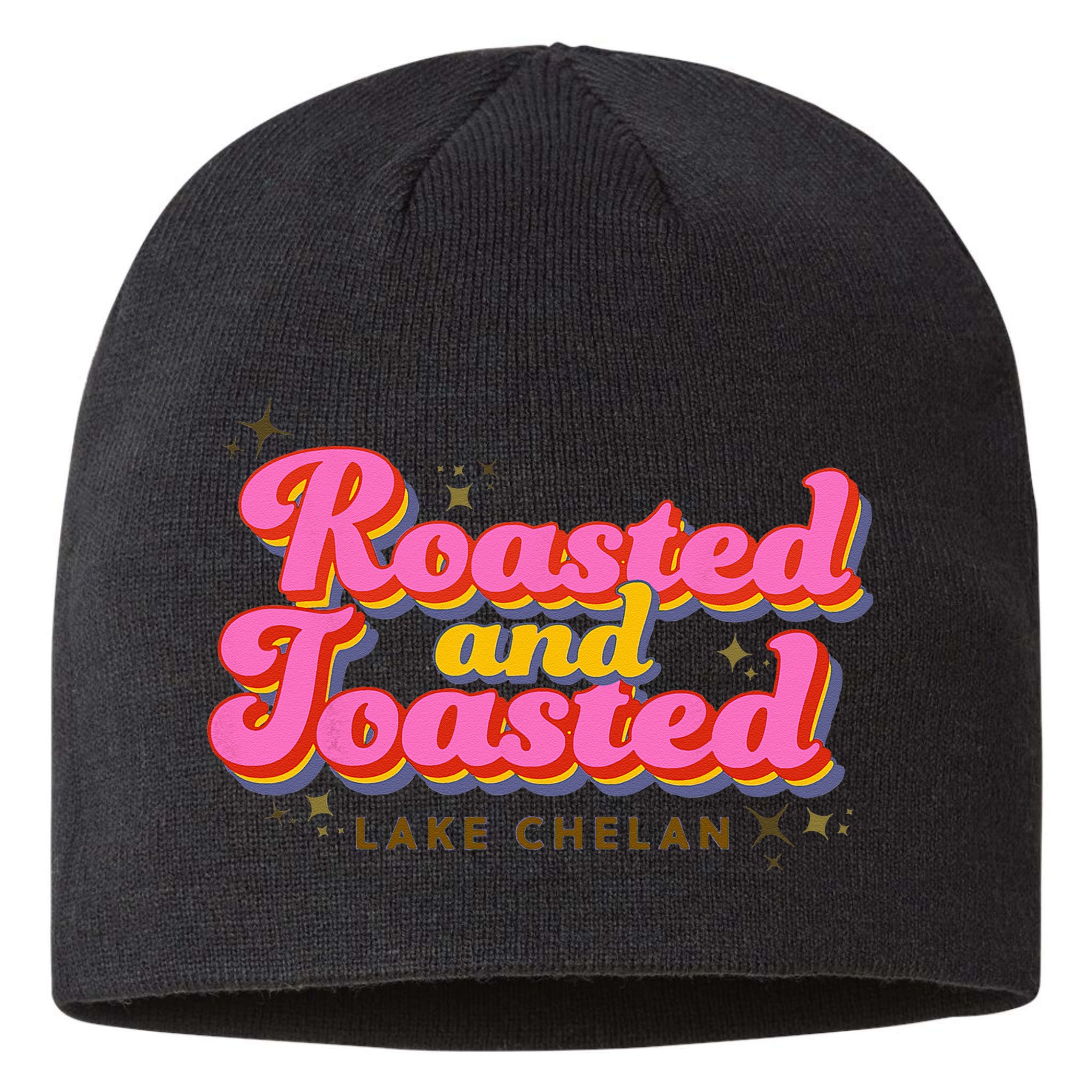 Roasted and Toasted Graphic Sustainable Beanie