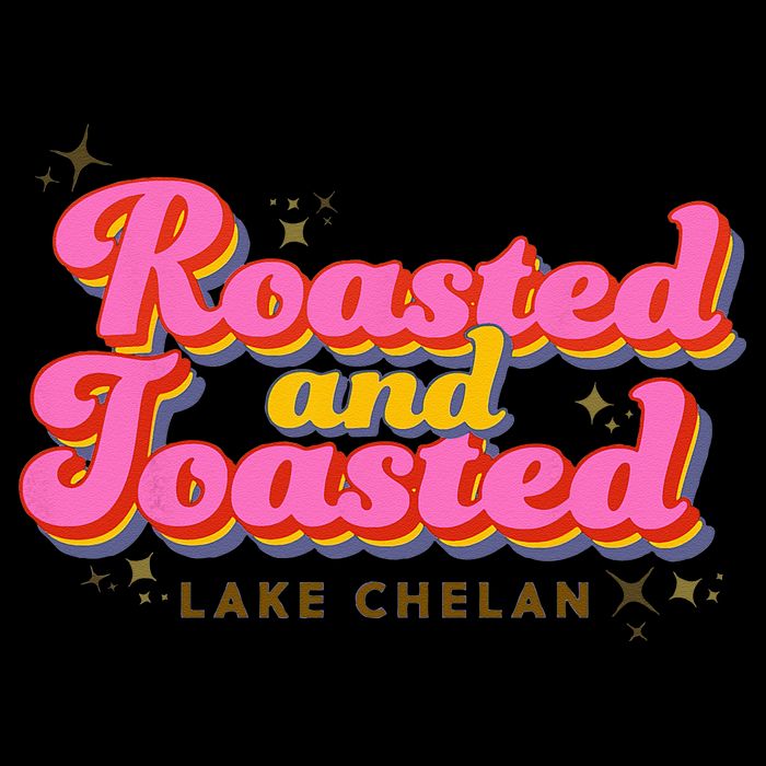 Roasted and Toasted Graphic Women's Crop Top Tee