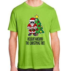 Rockin Around The Christmas Tree Adult ChromaSoft Performance T-Shirt