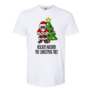 Rockin Around The Christmas Tree Softstyle CVC T-Shirt