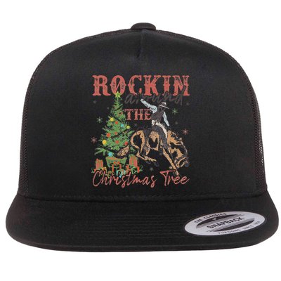 Rockin Around The Christmas Tree Cowboy Western Flatbill Hat