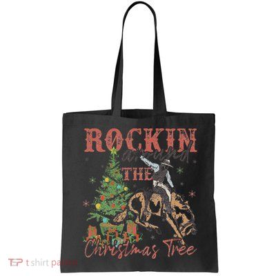 Rockin Around The Christmas Tree Cowboy Western Bag