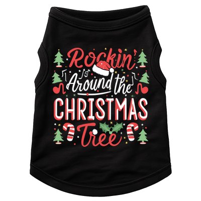 Rockin Around The Christmas Tree Music Note Music Teacher Doggie Tank