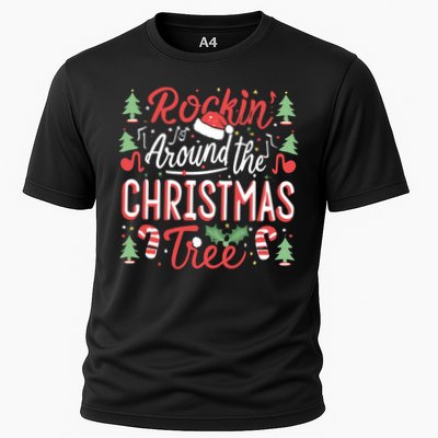 Rockin Around The Christmas Tree Music Note Music Teacher Performance Shirt