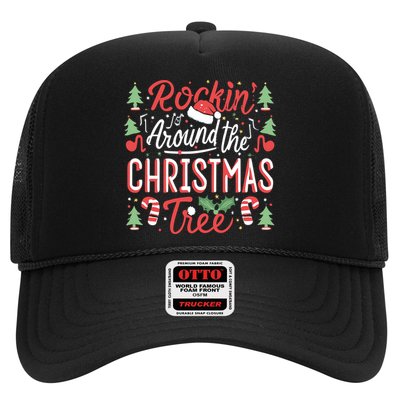 Rockin Around The Christmas Tree Music Note Music Teacher Trucker Hat