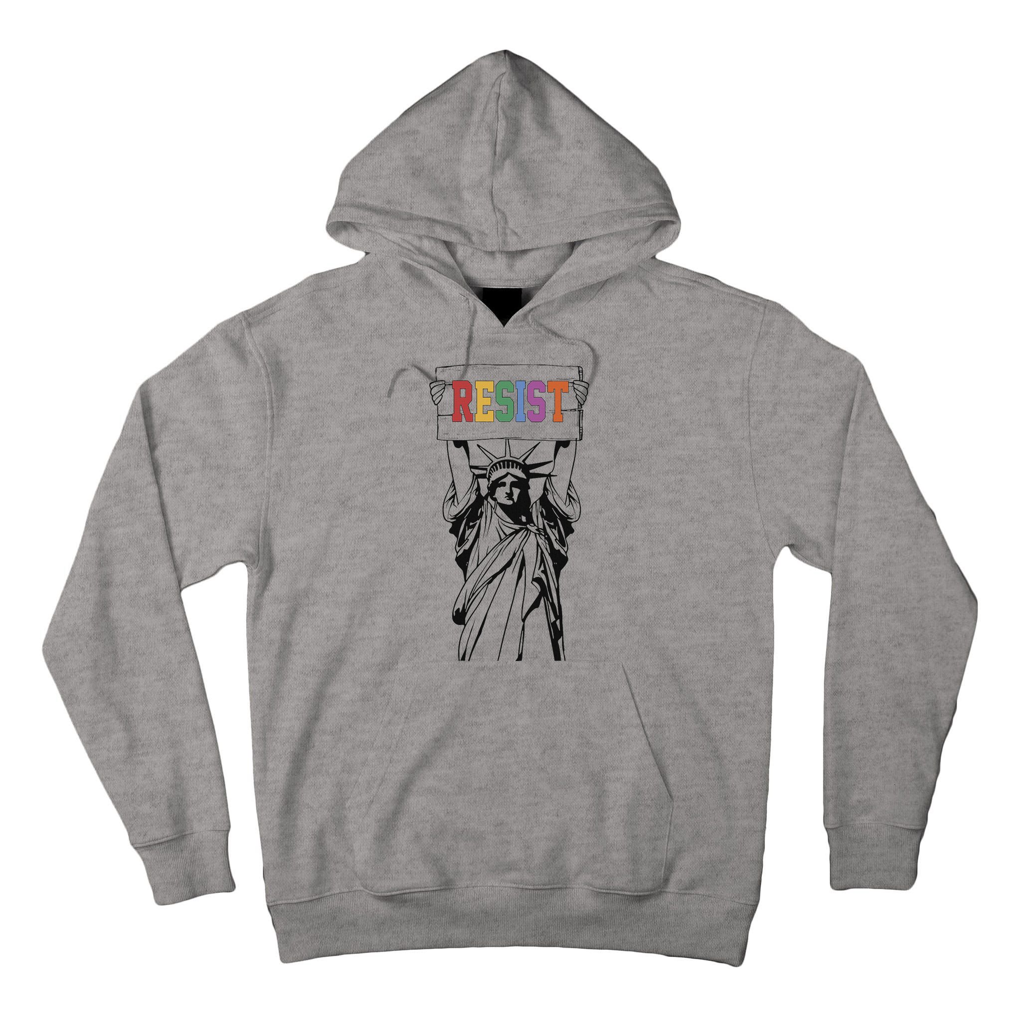 Resist Anti Trump Political Protest Tall Hoodie