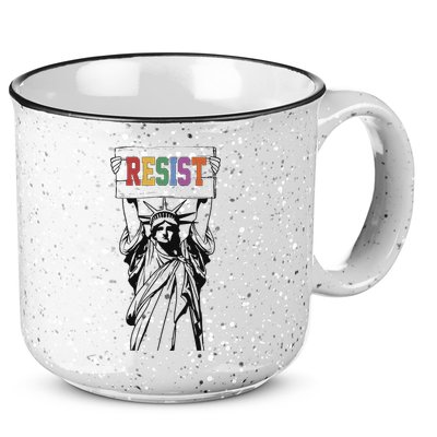 Resist Anti Trump Political Protest 15oz Campfire Ceramic Mug