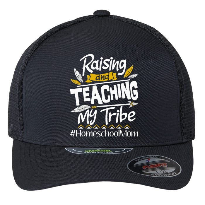 Raising And Teaching My Tribe Homeschool Mom Homeschooling Flexfit Unipanel Trucker Cap