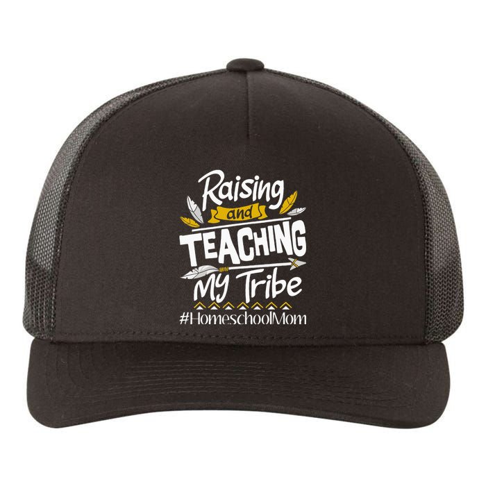 Raising And Teaching My Tribe Homeschool Mom Homeschooling Yupoong Adult 5-Panel Trucker Hat