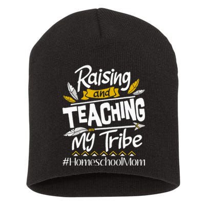 Raising And Teaching My Tribe Homeschool Mom Homeschooling Short Acrylic Beanie