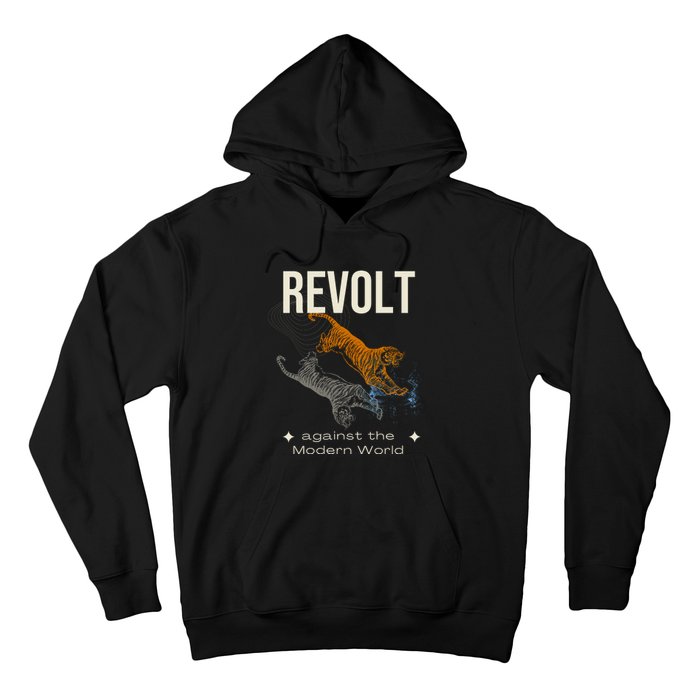 Revolt Against The Modern World Ride The Tiger Julius Evola Hoodie