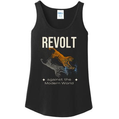 Revolt Against The Modern World Ride The Tiger Julius Evola Ladies Essential Tank