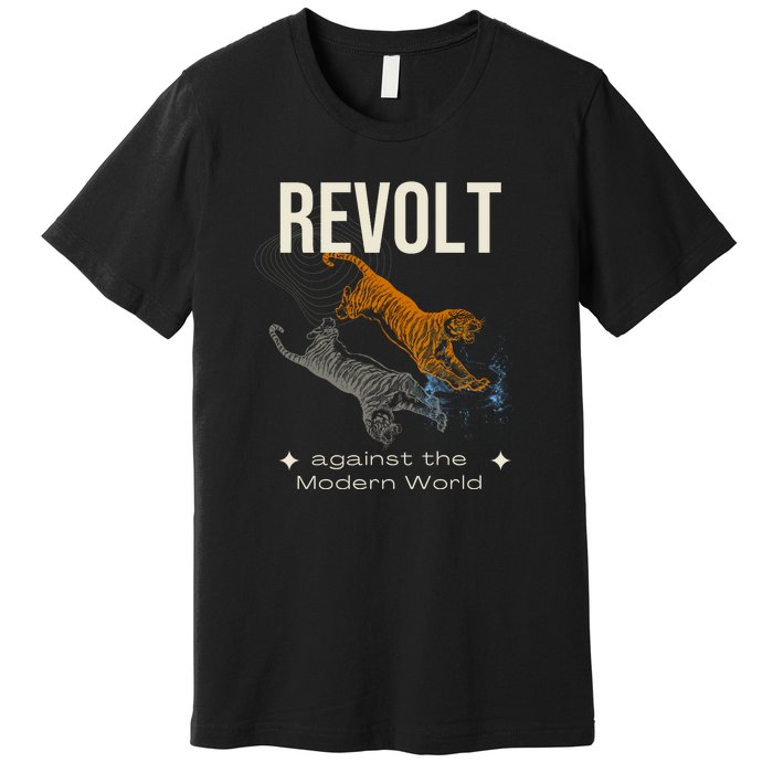 Revolt Against The Modern World Ride The Tiger Julius Evola Premium T-Shirt