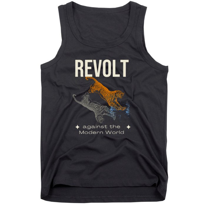 Revolt Against The Modern World Ride The Tiger Julius Evola Tank Top