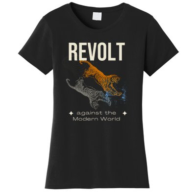 Revolt Against The Modern World Ride The Tiger Julius Evola Women's T-Shirt