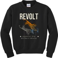 Revolt Against The Modern World Ride The Tiger Julius Evola Kids Sweatshirt