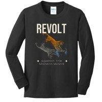 Revolt Against The Modern World Ride The Tiger Julius Evola Kids Long Sleeve Shirt