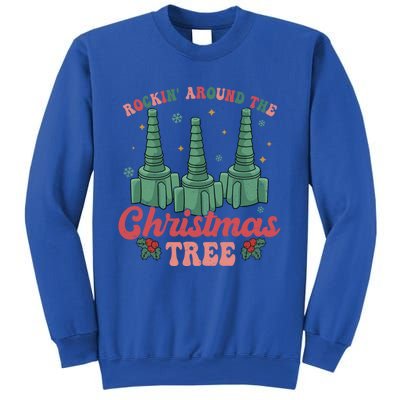 Rocking Around The Christmas Tree Respiratory Therapist Xmas Gift Sweatshirt