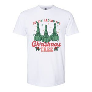 Rocking Around The Christmas Tree Respiratory Therapist Xmas Gift Softstyle CVC T-Shirt