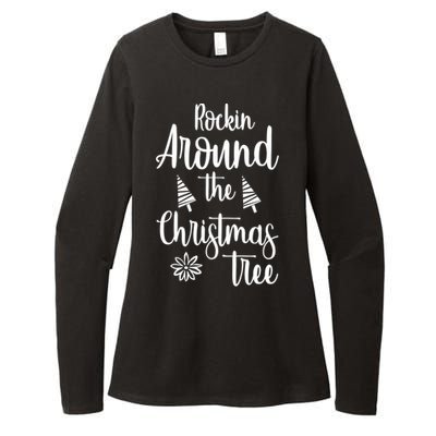 Rockin Around The Christmas Tree Gift Womens CVC Long Sleeve Shirt