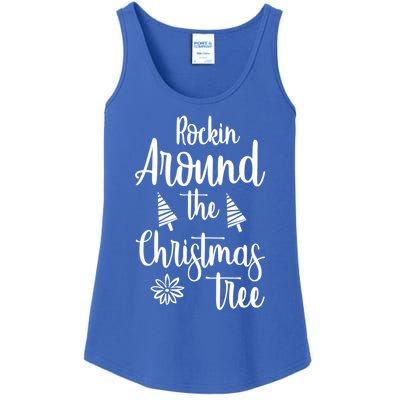 Rockin Around The Christmas Tree Gift Ladies Essential Tank