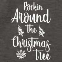 Rockin Around The Christmas Tree Gift Vector Backpack
