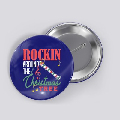 Rockin Around The Christmas Tree Recorder Pyjamas Cool Gift Button
