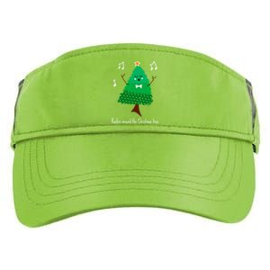 Rockin Around The Christmas Tree Unisex Gift Adult Drive Performance Visor