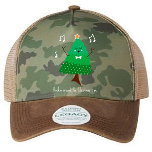 Rockin Around The Christmas Tree Unisex Gift Legacy Tie Dye Trucker Hat