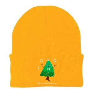 Rockin Around The Christmas Tree Unisex Gift Knit Cap Winter Beanie