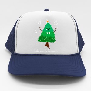 Rockin Around The Christmas Tree Unisex Gift Trucker Hat