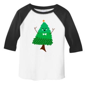 Rockin Around The Christmas Tree Unisex Gift Toddler Fine Jersey T-Shirt