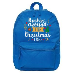 Rockin Around The Christmas Tree Holiday Cool Gift 16 in Basic Backpack