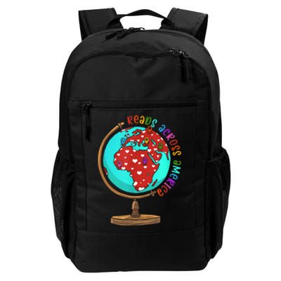 Reads Across That America Reading Lover Teacher Reader Daily Commute Backpack