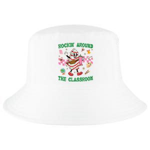 Rockin Around The Classroom Funny Teacher Christmas Cool Comfort Performance Bucket Hat