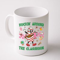 Rockin Around The Classroom Funny Teacher Christmas Coffee Mug