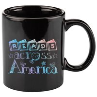 Reads Across Tee America Reading Teacher Books Reader Cool Gift 11oz C Handle Ceramic Mug