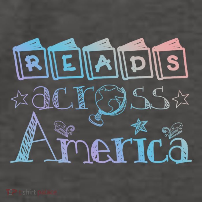 Reads Across Tee America Reading Teacher Books Reader Cool Gift Vector Backpack