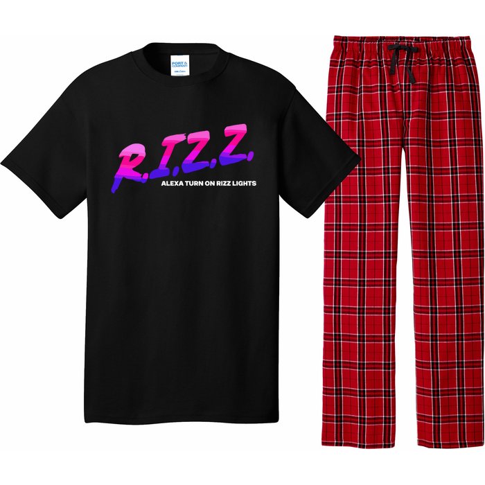 Rizz Alexa Turn On Rizz Lights Pajama Set