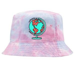 Reads Across That America Reading Lover Teacher Reader Tie-Dyed Bucket Hat