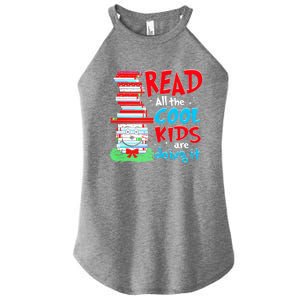 Read All The Cool Are Doing It Funny Book Lover Gift Women's Perfect Tri Rocker Tank