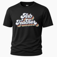 Retro Art Teacher For Artist Teacher Team Menn & Womenn Cooling Performance Crew T-Shirt