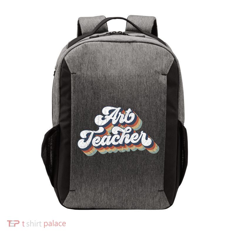 Retro Art Teacher For Artist Teacher Team Menn & Womenn Vector Backpack